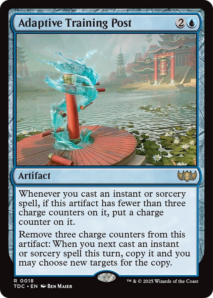 Adaptive Training Post (18) [Commander: Tarkir: Dragonstorm] - Deck Out Gaming