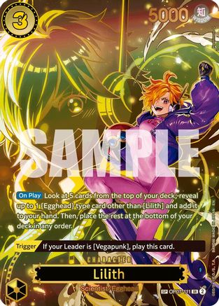 Lilith - OP07-111 (SP) (OP07-111) [Carrying On His Will] Foil - Deck Out Gaming
