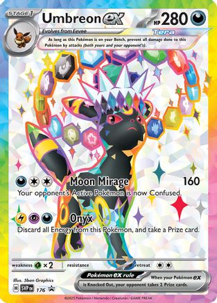 Umbreon ex - 176 (SVP) [SV: Scarlet & Violet Promo Cards] Holofoil