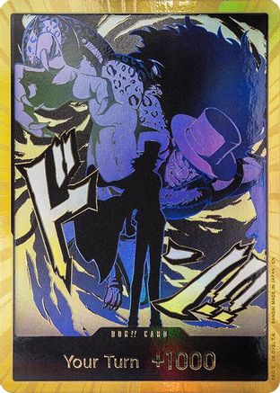 DON!! Card (Rob Lucci) (Gold) [Premium Booster -The Best- Vol. 2] Foil - Deck Out Gaming