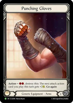 Punching Gloves - LGS416 (LGS416) [Flesh and Blood: Promo Cards] Cold Foil - Deck Out Gaming