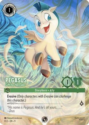 Pegasus - Gift for Hercules (1) [Disney Lorcana Promo Cards] - Deck Out Gaming