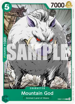 Mountain God (Reprint) (EB01-018) [Premium Booster -The Best- Vol. 2] - Deck Out Gaming