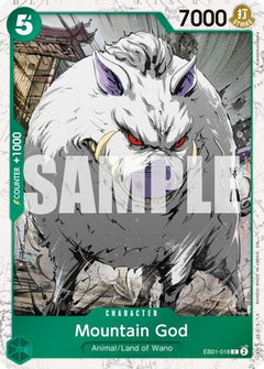 Mountain God (Pirate Foil) (EB01-018) [Premium Booster -The Best- Vol. 2] Foil - Deck Out Gaming