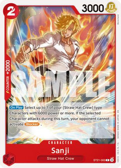 Sanji - ST21-003 (Reprint) (ST21-003) [Premium Booster -The Best- Vol. 2] - Deck Out Gaming