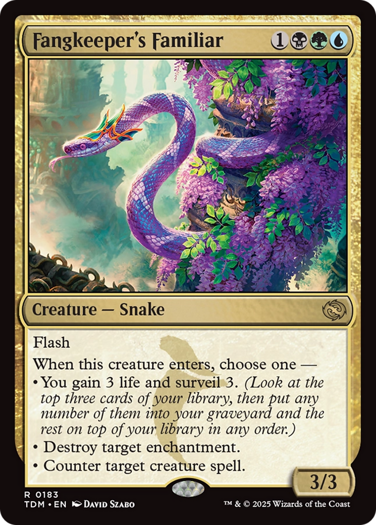 Fangkeeper's Familiar (183) [Tarkir: Dragonstorm] - Deck Out Gaming