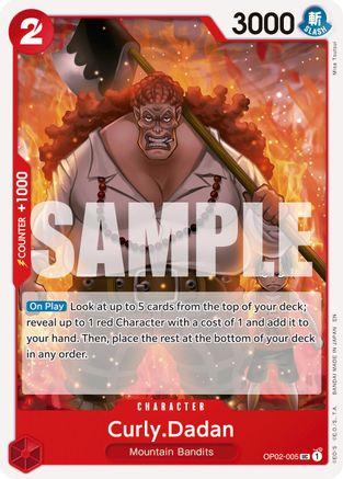 Curly.Dadan (Reprint) (OP02-005) [Premium Booster -The Best- Vol. 2] - Deck Out Gaming