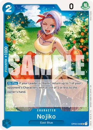 Nojiko (Reprint) (OP03-048) [Premium Booster -The Best- Vol. 2] - Deck Out Gaming