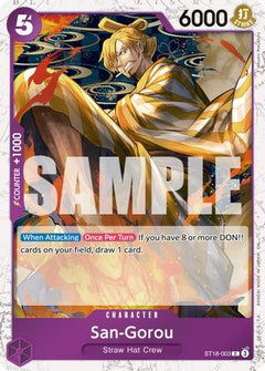 San-Gorou (Pirate Foil) (ST18-003) [Premium Booster -The Best- Vol. 2] Foil - Deck Out Gaming