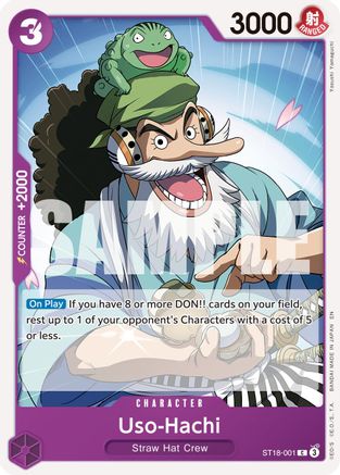 Uso-Hachi (Reprint) (ST18-001) [Premium Booster -The Best- Vol. 2] - Deck Out Gaming