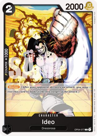 Ideo (Reprint) (OP04-077) [Premium Booster -The Best- Vol. 2] - Deck Out Gaming