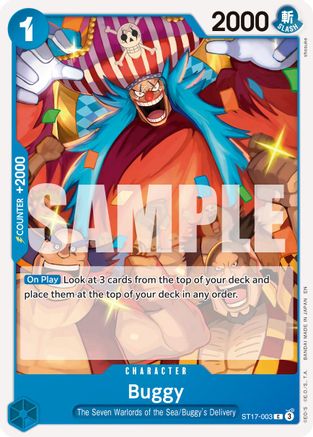 Buggy - ST17-003 (Reprint) (ST17-003) [Premium Booster -The Best- Vol. 2] - Deck Out Gaming