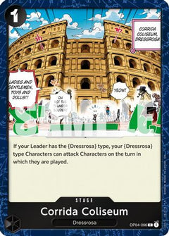 Corrida Coliseum (Pirate Foil) (OP04-096) [Premium Booster -The Best- Vol. 2] Foil - Deck Out Gaming