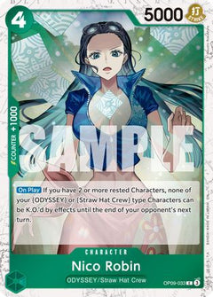 Nico Robin - OP09-033 (Pirate Foil) (OP09-033) [Premium Booster -The Best- Vol. 2] Foil - Deck Out Gaming
