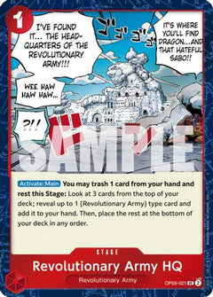 Revolutionary Army HQ (Pirate Foil) (OP05-021) [Premium Booster -The Best- Vol. 2] Foil - Deck Out Gaming