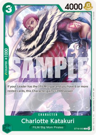 Charlotte Katakuri (Reprint) (ST16-003) [Premium Booster -The Best- Vol. 2] - Deck Out Gaming