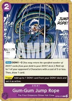 Gum-Gum Jump Rope (Reprint) (OP09-079) [Premium Booster -The Best- Vol. 2] - Deck Out Gaming