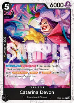 Catarina Devon (Pirate Foil) (OP09-084) [Premium Booster -The Best- Vol. 2] Foil - Deck Out Gaming