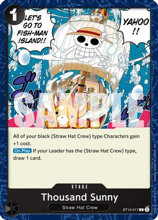 Thousand Sunny (Reprint) (ST14-017) [Premium Booster -The Best- Vol. 2] - Deck Out Gaming