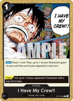 I Have My Crew!! (Reprint) (ST14-016) [Premium Booster -The Best- Vol. 2] - Deck Out Gaming