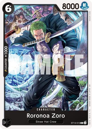 Roronoa Zoro - ST13-013 (Reprint) (ST14-013) [Premium Booster -The Best- Vol. 2] - Deck Out Gaming