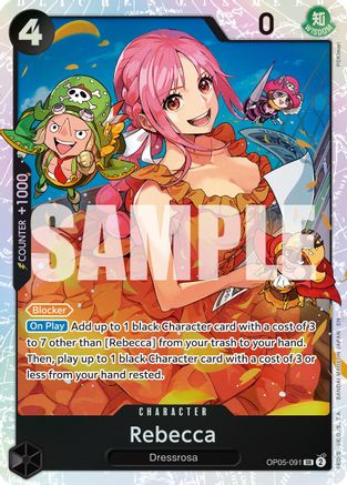 Rebecca (Reprint) (OP05-091) [Premium Booster -The Best- Vol. 2] Foil - Deck Out Gaming