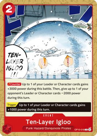 Ten-Layer Igloo (Reprint) (OP10-018) [Premium Booster -The Best- Vol. 2] - Deck Out Gaming