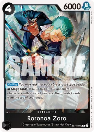 Roronoa Zoro - OP10-095 (Reprint) (OP10-095) [Premium Booster -The Best- Vol. 2] Foil - Deck Out Gaming