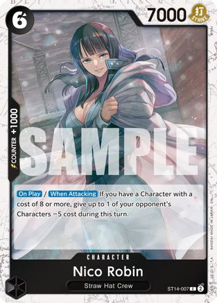 Nico Robin - ST14-007 (Pirate Foil) (ST14-007) [Premium Booster -The Best- Vol. 2] Foil - Deck Out Gaming
