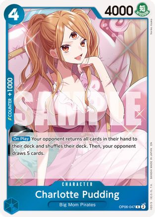 Charlotte Pudding (Reprint) (OP06-047) [Premium Booster -The Best- Vol. 2] Foil - Deck Out Gaming