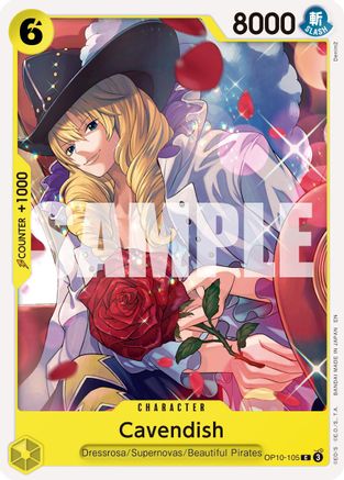 Cavendish - OP10-105 (Reprint) (OP10-105) [Premium Booster -The Best- Vol. 2] - Deck Out Gaming