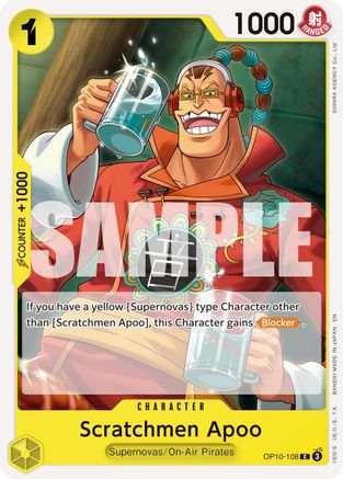 Scratchmen Apoo - OP10-108 (Reprint) (OP10-108) [Premium Booster -The Best- Vol. 2] - Deck Out Gaming