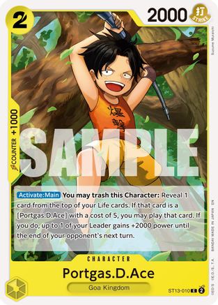 Portgas.D.Ace - ST13-010 (Reprint) (ST13-010) [Premium Booster -The Best- Vol. 2] - Deck Out Gaming