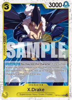 X.Drake (Pirate Foil) (OP10-114) [Premium Booster -The Best- Vol. 2] Foil - Deck Out Gaming