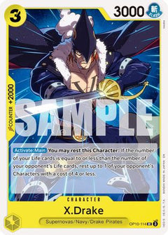 X.Drake (Reprint) (OP10-114) [Premium Booster -The Best- Vol. 2] - Deck Out Gaming