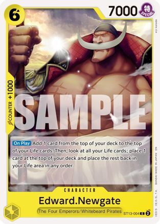 Edward.Newgate - ST13-004 (Reprint) (ST13-004) [Premium Booster -The Best- Vol. 2] - Deck Out Gaming