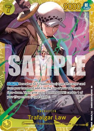 Trafalgar Law - OP10-119 (Reprint) (OP10-119) [Premium Booster -The Best- Vol. 2] Foil - Deck Out Gaming