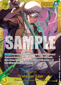Trafalgar Law - OP10-119 (Reprint) (OP10-119) [Premium Booster -The Best- Vol. 2] Foil - Deck Out Gaming
