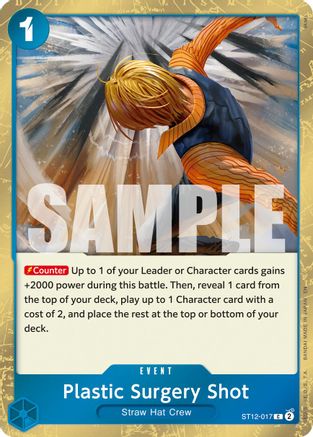 Plastic Surgery Shot - ST12-017 (Pirate Foil) (ST12-017) [Premium Booster -The Best- Vol. 2] Foil - Deck Out Gaming