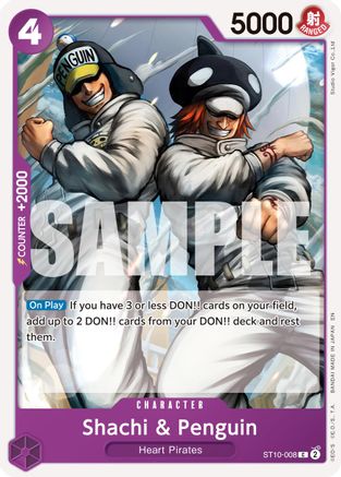 Shachi & Penguin (Reprint) (ST10-008) [Premium Booster -The Best- Vol. 2] - Deck Out Gaming