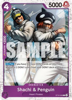 Shachi & Penguin (Pirate Foil) (ST10-008) [Premium Booster -The Best- Vol. 2] Foil - Deck Out Gaming