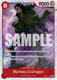 Monkey.D.Dragon (Reprint) (OP07-015) [Premium Booster -The Best- Vol. 2] Foil - Deck Out Gaming