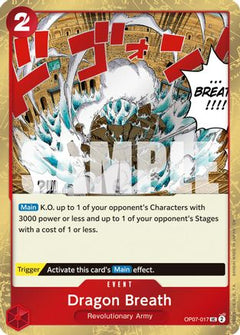 Dragon Breath (Pirate Foil) (OP07-017) [Premium Booster -The Best- Vol. 2] Foil - Deck Out Gaming