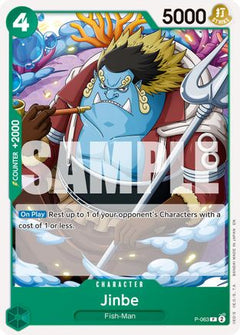 Jinbe - P-063 (Reprint) (P-063) [Premium Booster -The Best- Vol. 2] - Deck Out Gaming