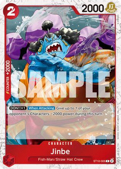 Jinbe - ST10-005 (Pirate Foil) (ST10-005) [Premium Booster -The Best- Vol. 2] Foil - Deck Out Gaming