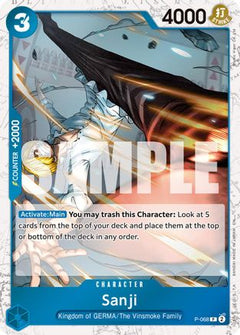 Sanji - P-068 (Pirate Foil) (P-068) [Premium Booster -The Best- Vol. 2] Foil - Deck Out Gaming
