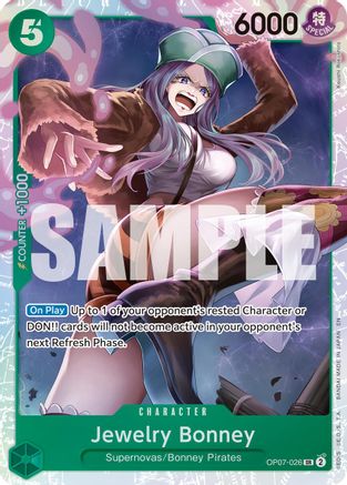 Jewelry Bonney - OP07-026 (Reprint) (OP07-026) [Premium Booster -The Best- Vol. 2] Foil - Deck Out Gaming