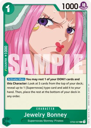Jewelry Bonney - ST02-007 (Reprint) (ST02-007) [Premium Booster -The Best- Vol. 2] - Deck Out Gaming