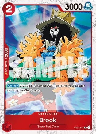 Brook - ST01-011 (Pirate Foil) (ST01-011) [Premium Booster -The Best- Vol. 2] Foil - Deck Out Gaming