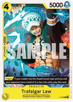 Trafalgar Law -  P-088 (Reprint) (P-088) [Premium Booster -The Best- Vol. 2] - Deck Out Gaming